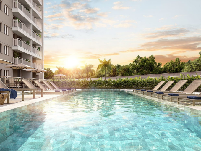 piscina do Residencial Cartola em São Cristóvão